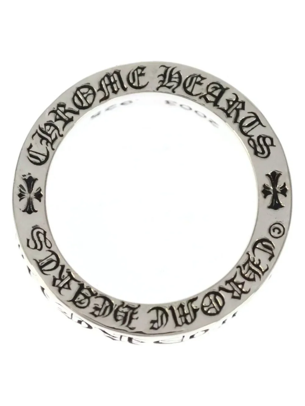 Chrome Hearts Spacer Forever Silver Ring